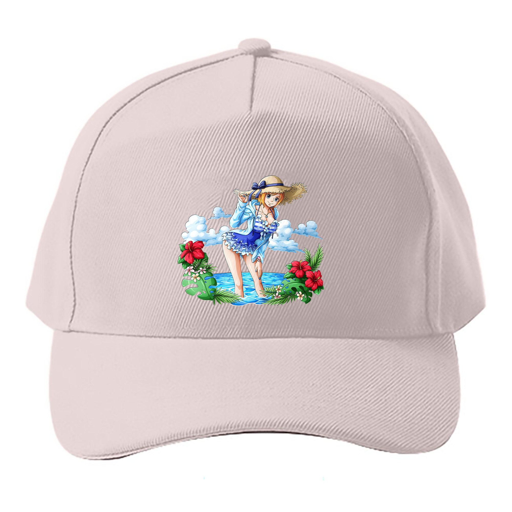 （画像用） ワンピース ナミ ONE PIECE Nami ベースボールキャップ 綿100％ 男女兼用 帽子 スポーツ